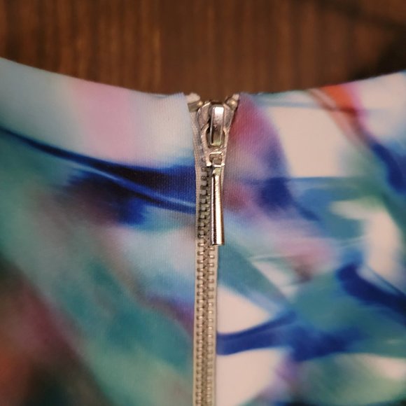 Calvin Klein 2XL Scuba Print Dress - Missing Size and Label Tag - Picture 2 of 11